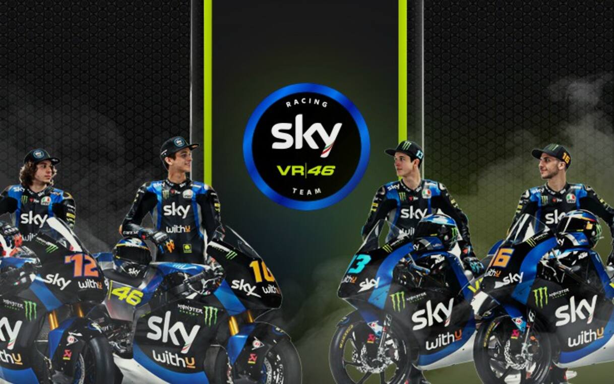 'Sky Racing Team VR46 day', su Sky Sport MotoGP programmazione dedicata ...