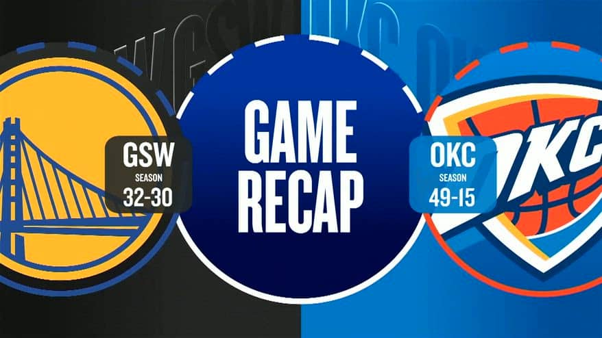 NBA Highlights: Oklahoma City-Golden State 104-97
