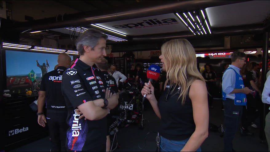 Rivola: "Record al Mugello medaglia per tutti in Aprilia"