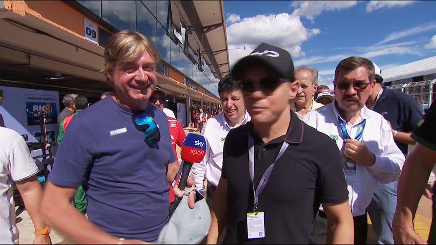 GP Brasile, Massa: "Felice che la MotoGP sia tornata qui"