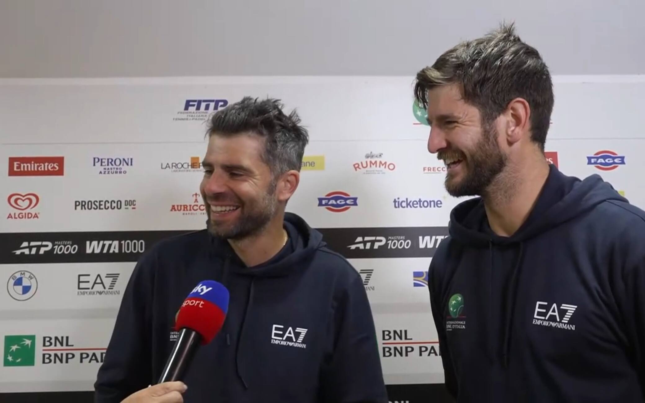 Bolelli/Vavassori: "Noi e Sinner in finale? Magari facciamo doppietta". VIDEO