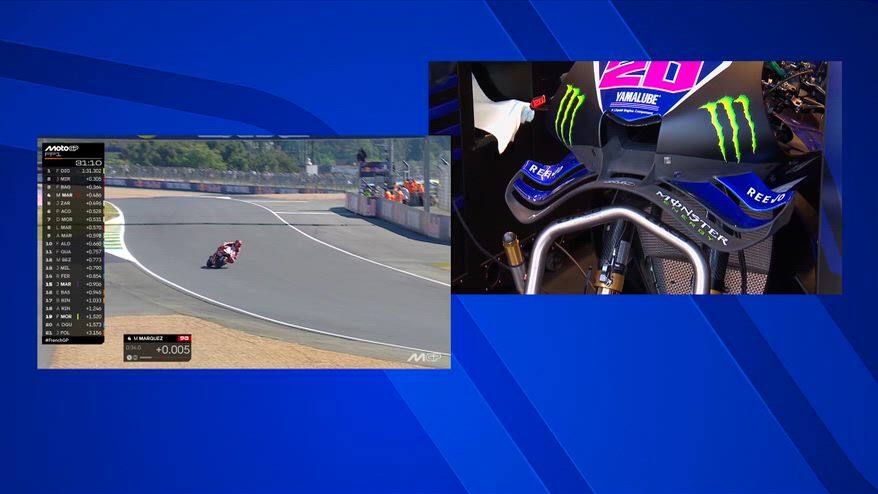 Yamaha, la differenza tra le moto di Quartararo e Rins
