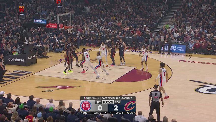 NBA, 21 punti di Cade Cunningham contro Cleveland