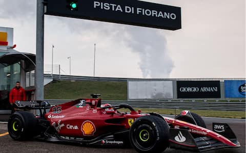 Formula 1, Leclerc in pista con la Ferrari per i test con gomme da ...