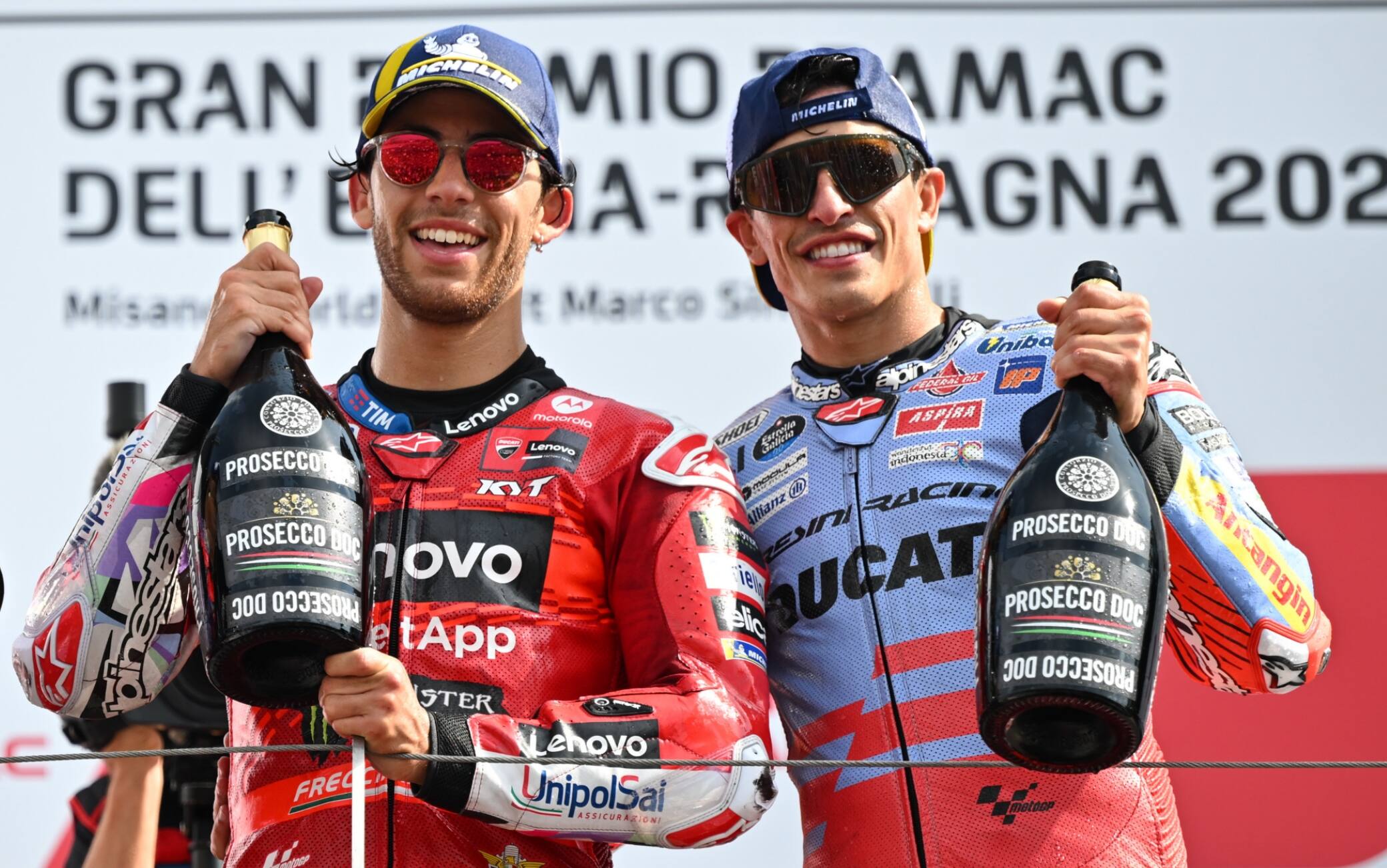 Enea Bastianini e Marc Marquez