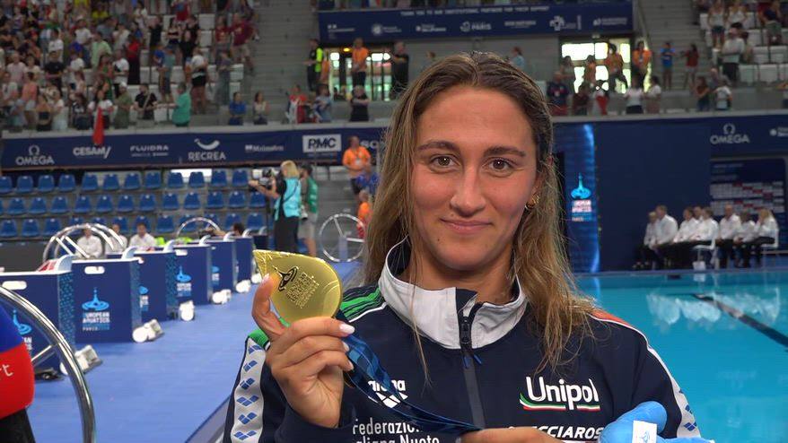 Quadarella: "Sapevo di poter vincere la medaglia d'oro"