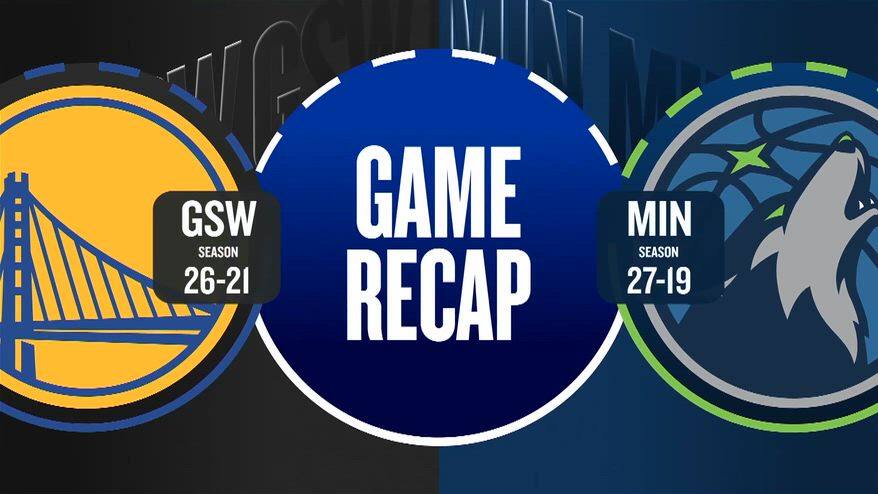 NBA Highlights: Minnesota-Golden State 108-83
