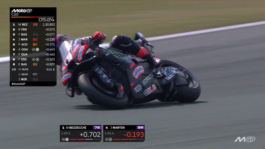 Martin si prende la pole ad Assen davanti ad altre 3 Aprilia
