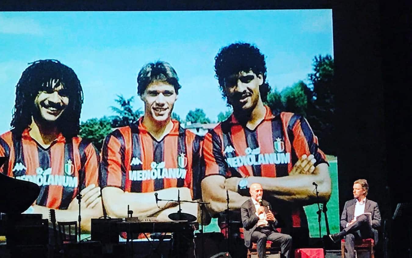  Arrigo Sacchi e Alessandro Alciato al Teatro Ventidio Basso di Ascoli per la 21^ edizione della Milanesiana