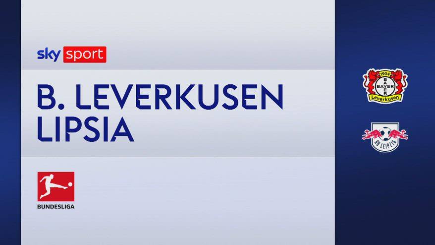 Bayer Leverkusen-Lipsia 4-1: gol e highlights