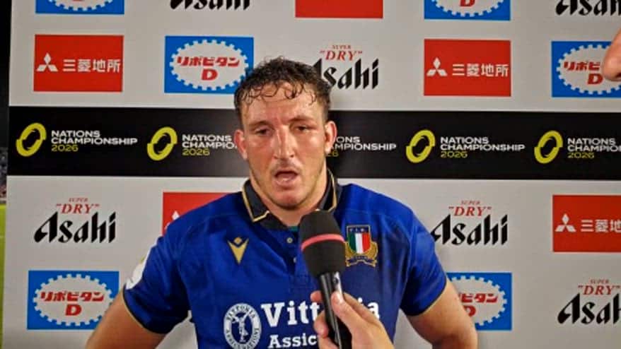 Italrugby ko, Lamaro: "Davanti non abbiamo fatto abbastanza"
