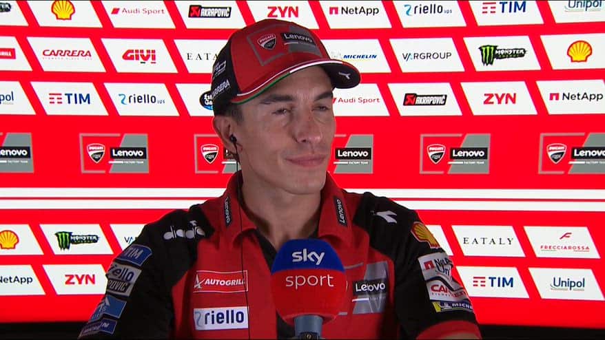 Marquez: "Al 3° giro ho iniziato a sentire il degrado gomma"