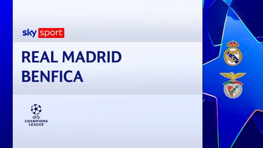 Real Madrid-Benfica 2-1: il video dei gol