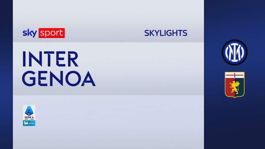 Inter-Genoa 2-0: gol e highlights