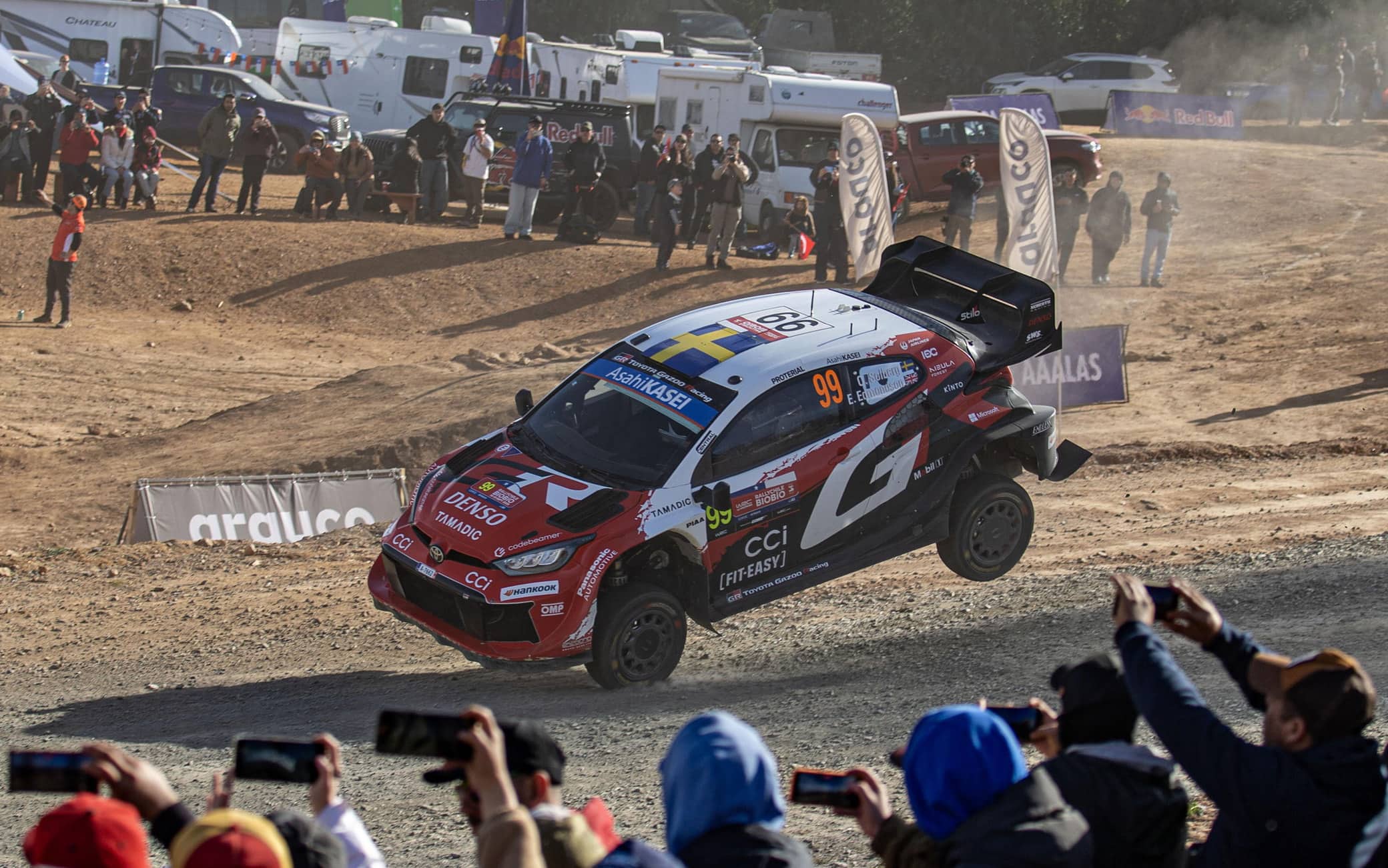 WRC, Rally Cile: la Toyota conquista il 10° titolo costruttori