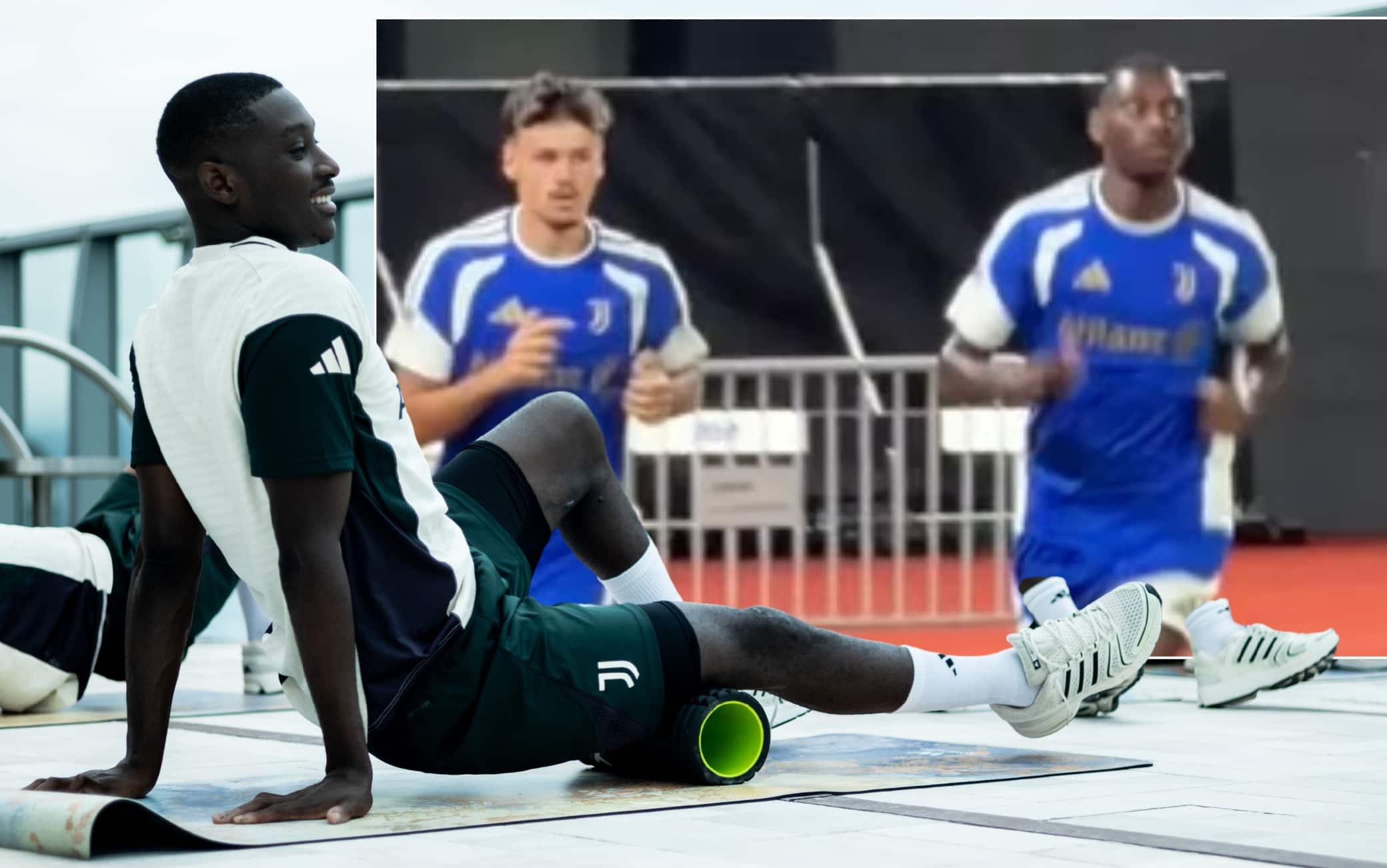 Juventus, allenamento alla vigilia del Chelsea: Kolo Muani e Alajbegovic a parte
