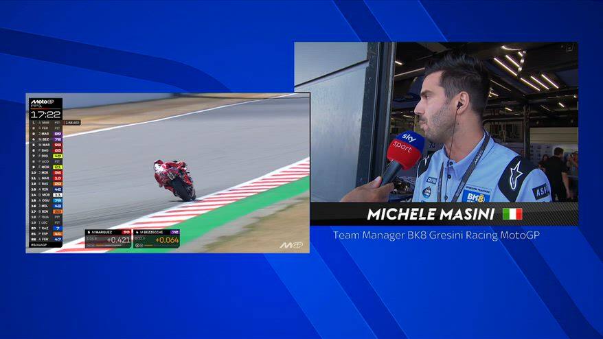 Masini: "Alex Marquez ha lavorato bene, è in ottima forma"