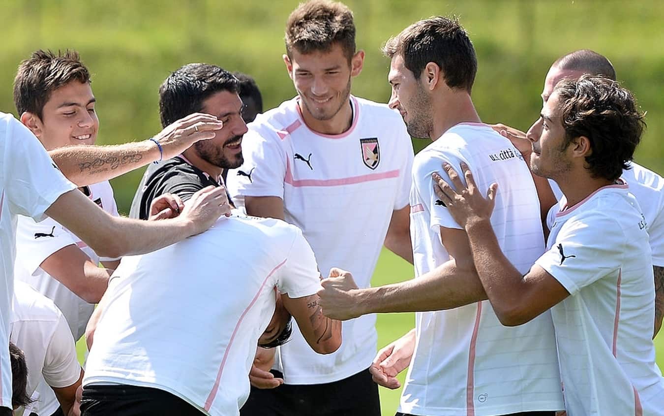 Il Palermo di Dybala e Gattuso nel 2013 in Serie B