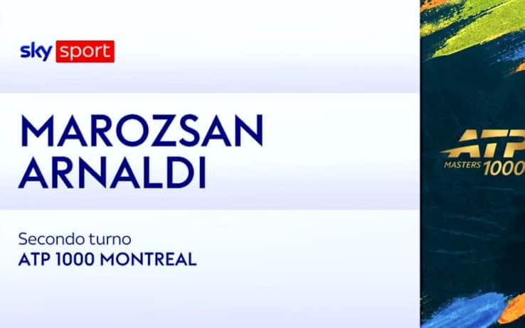 Tennis, Arnaldi-Marozsan: highlights Montreal