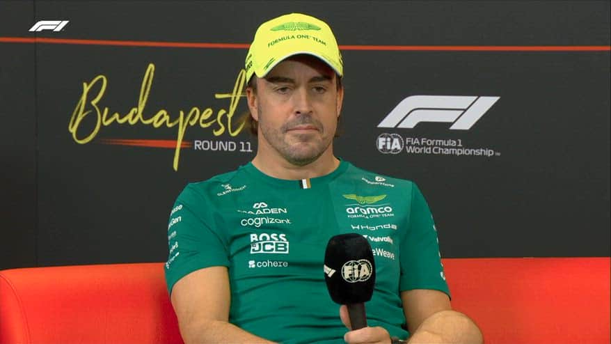 Alonso: "Aston aggiornata, non cambia l'approccio"