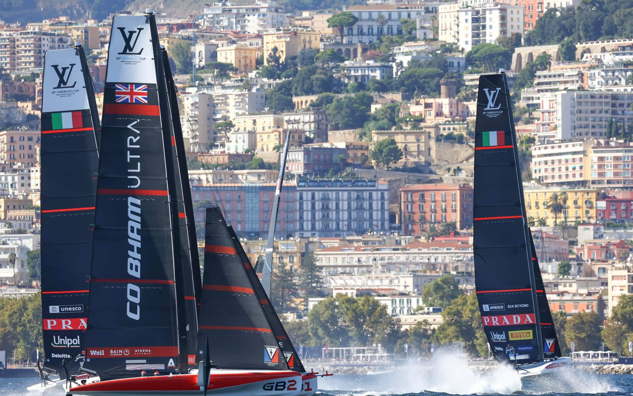 Coppa America a Napoli, i risultati delle regate preliminari. Highlights e classifica