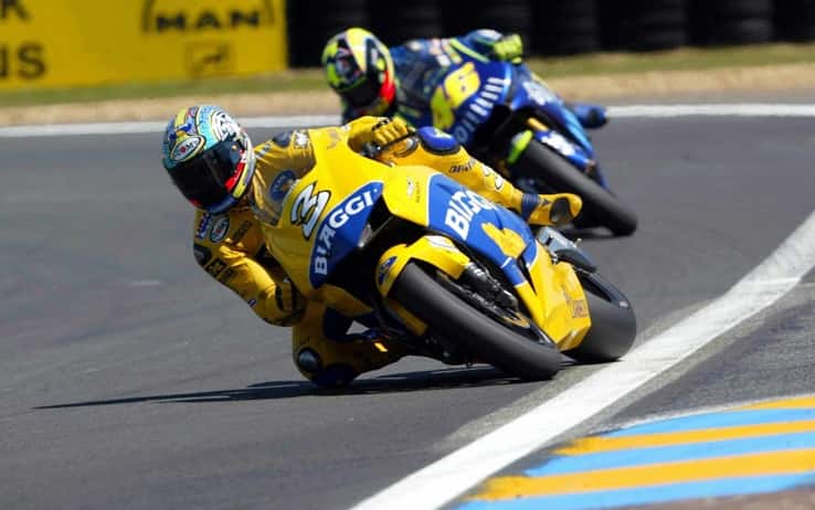 Max Biaggi e Valentino Rossi