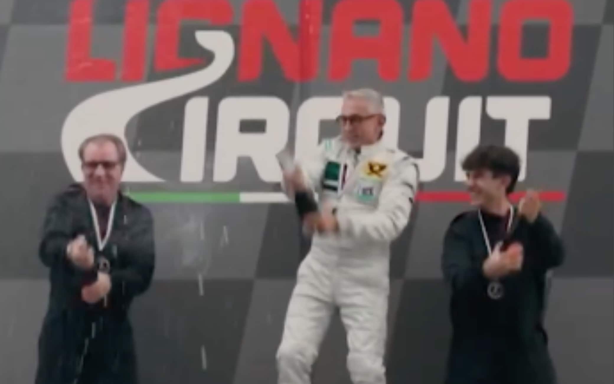 Barbieri chef e pilota: trionfo sui kart a 4 Hotel con telecronaca di Carlo Vanzini. VIDEO