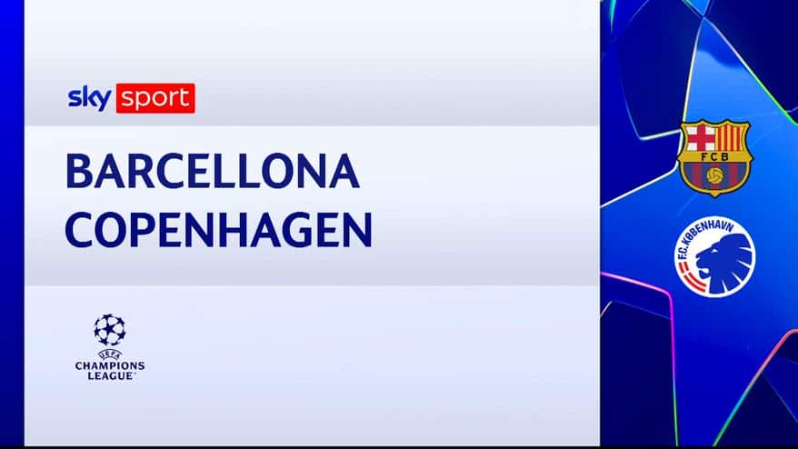 Barcellona-Copenaghen 4-1: gol e highlights 