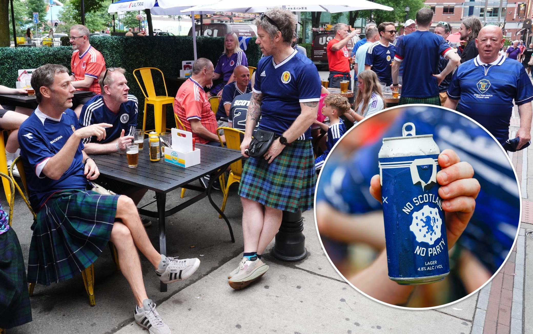 Boston è a secco, i tifosi scozzesi hanno bevuto tutta la birra in città!