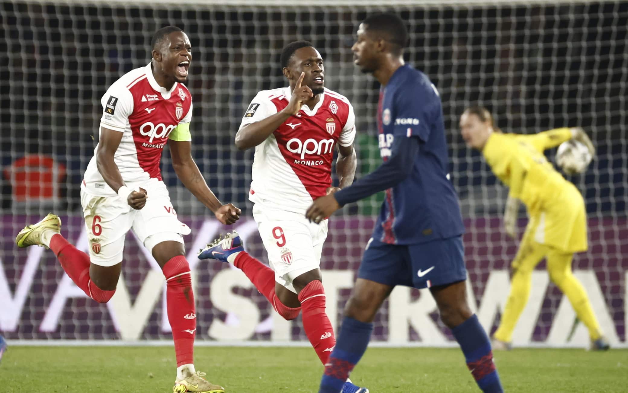 Psg-Monaco 1-3, gol e highlights: Ligue 1 riaperta