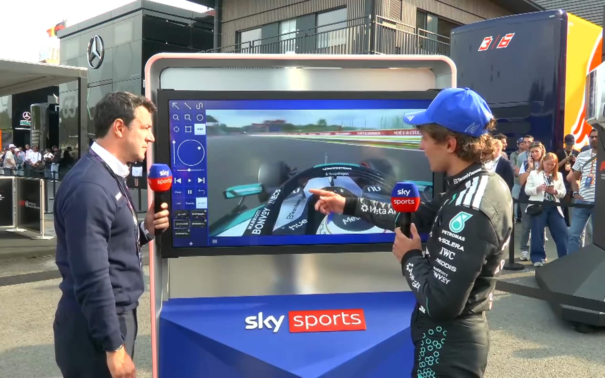 Formula 1, l'analisi della pole di Kimi Antonelli al GP Belgio: lo SkyPad