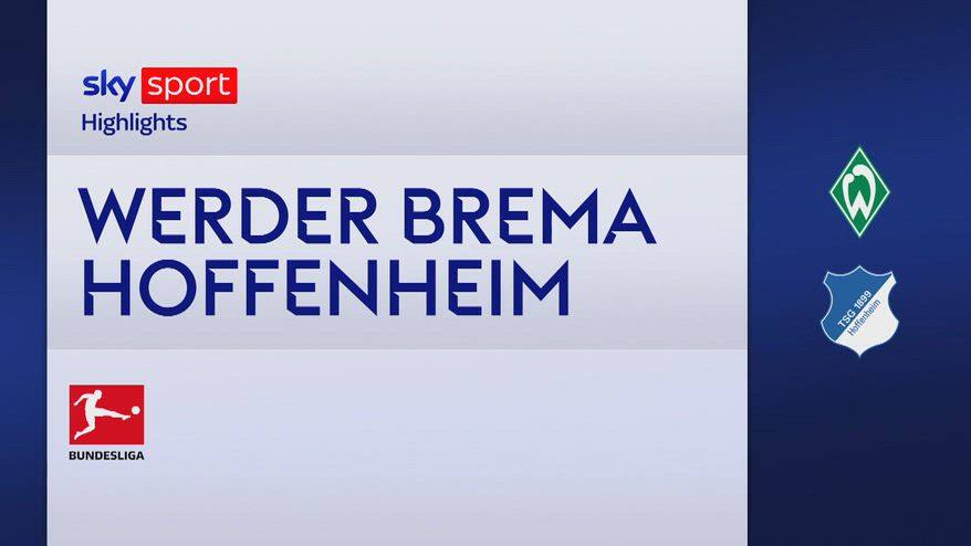 Werder Brema-Hoffenheim 0-2: gol e highlights