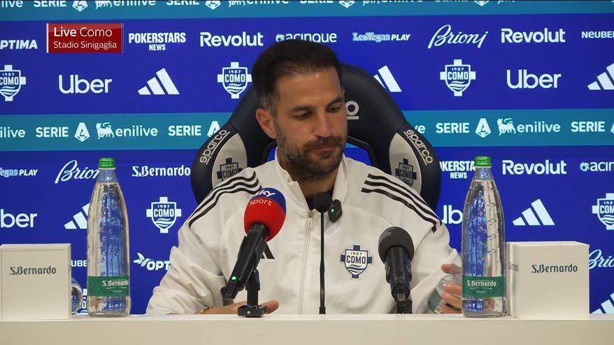 Fabregas: "Nico Paz? Sono tranquillo, vediamo che succede"