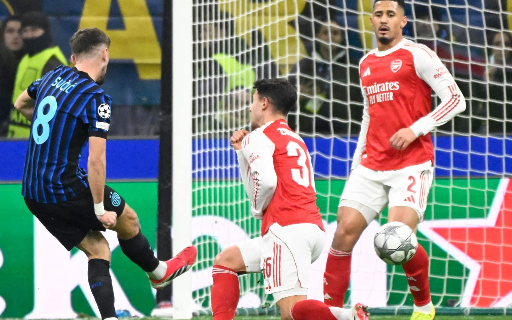 Il colpo da biliardo di Sucic in Inter-Arsenal: guarda il VIDEO della sua magia