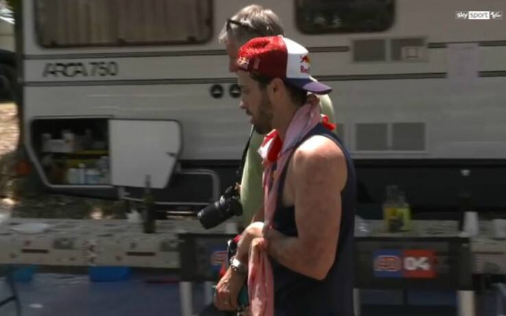 Dovizioso, infortunio in motocross