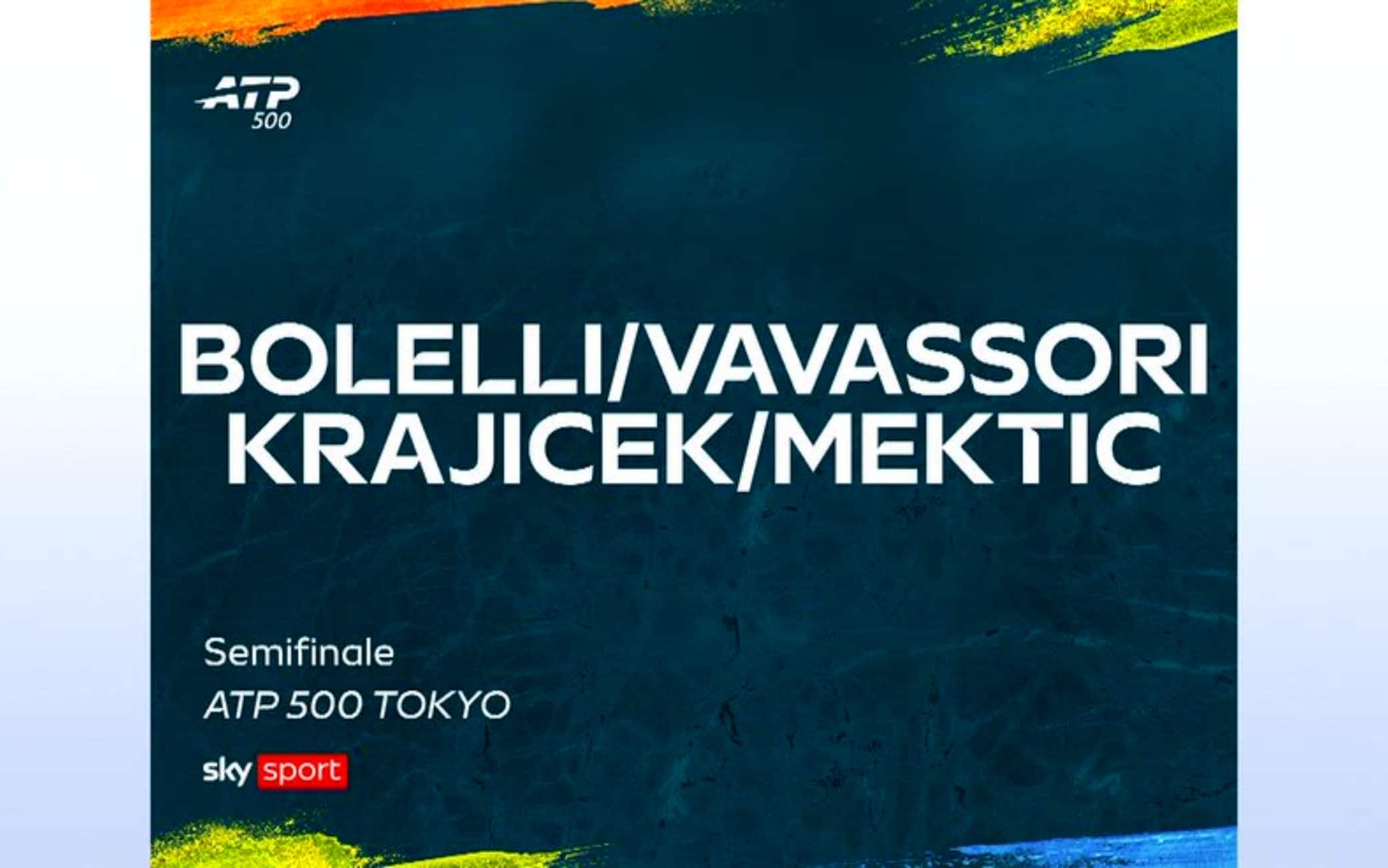 Bolelli/Vavassori-Krajicek/Mektic: highlights Atp Tokyo