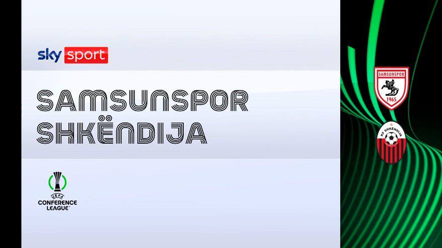 Samsunspor-Shkendija 4-0: gol e highlights