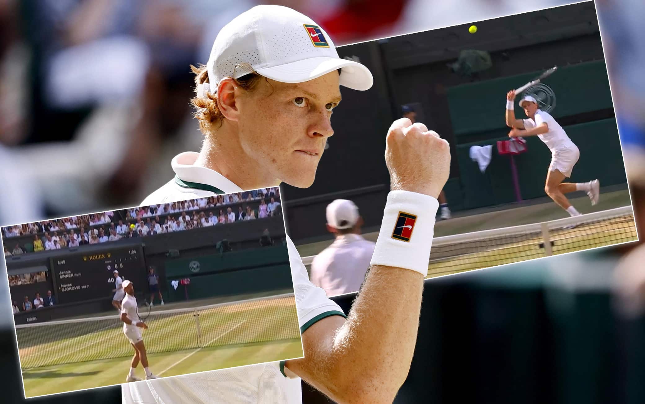 Jannik Sinner, il pallonetto di oggi a Djokovic incanta Wimbledon. VIDEO