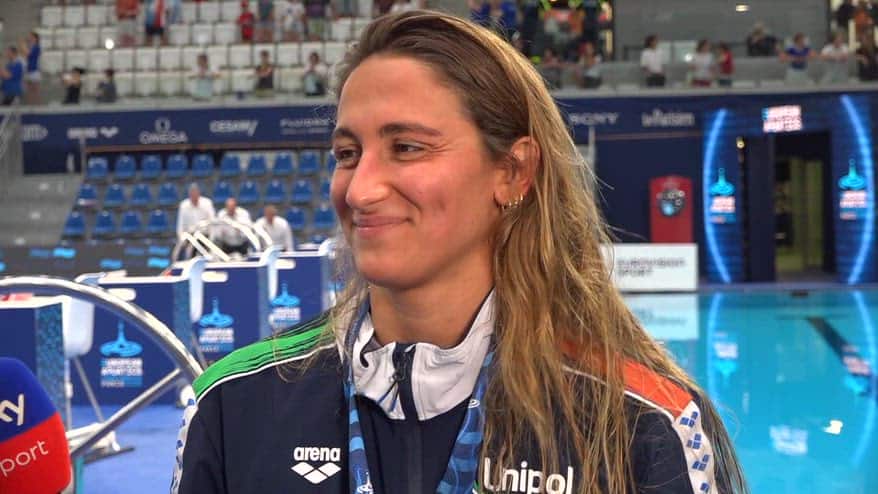 Simona Quadarella oro: "Volevo difendere il titolo europeo"