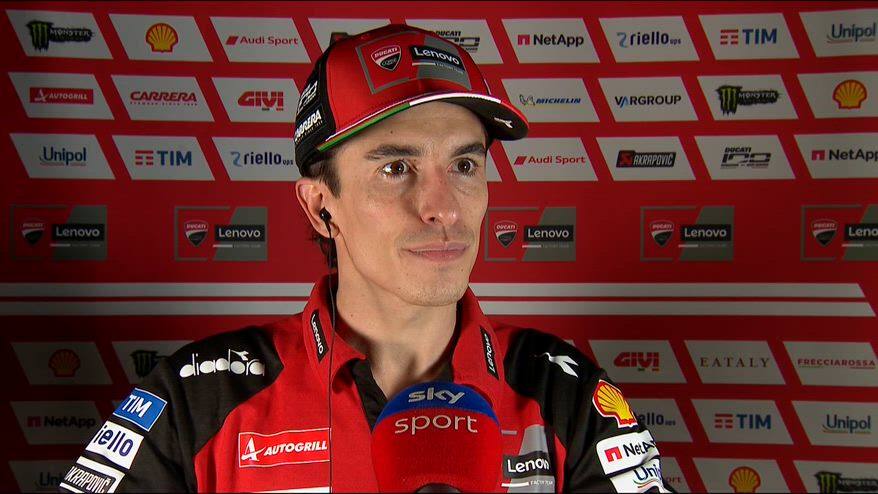 Marc Marquez: "Bezzecchi favorito per tutto il weekend"