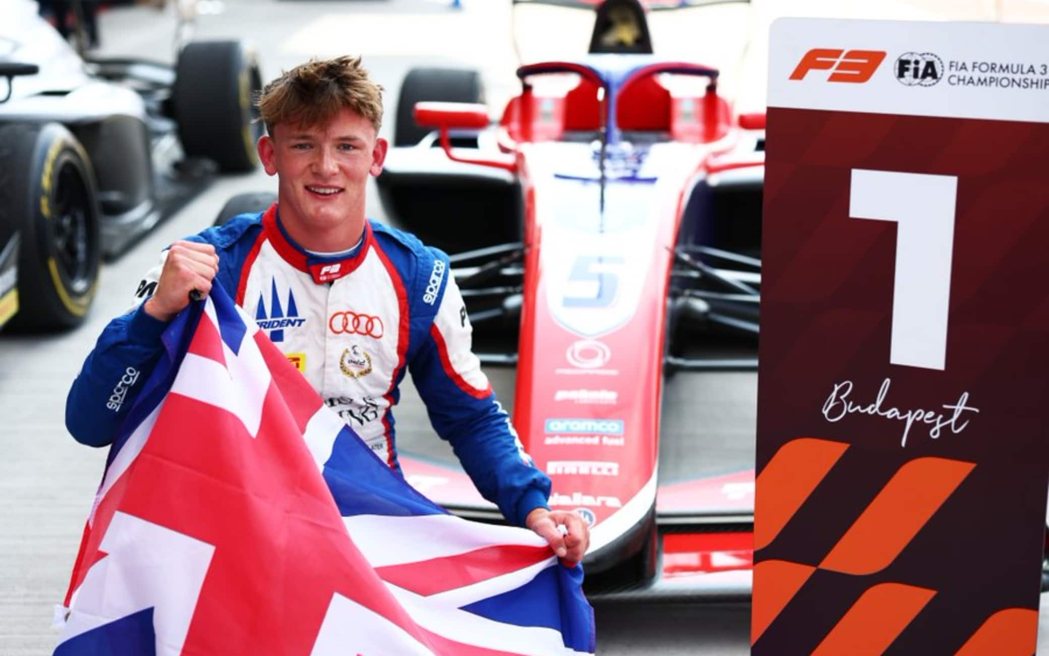Formula 3, Slater vince la Feature Race in Ungheria ed è solo in vetta alla classifica