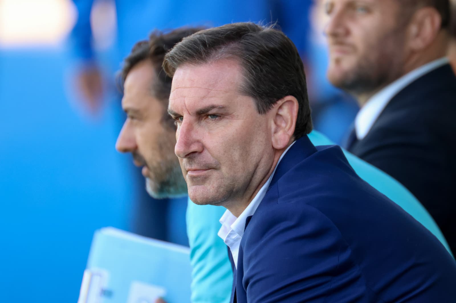 L'allenatore del Monopoli, Alberto Colombo