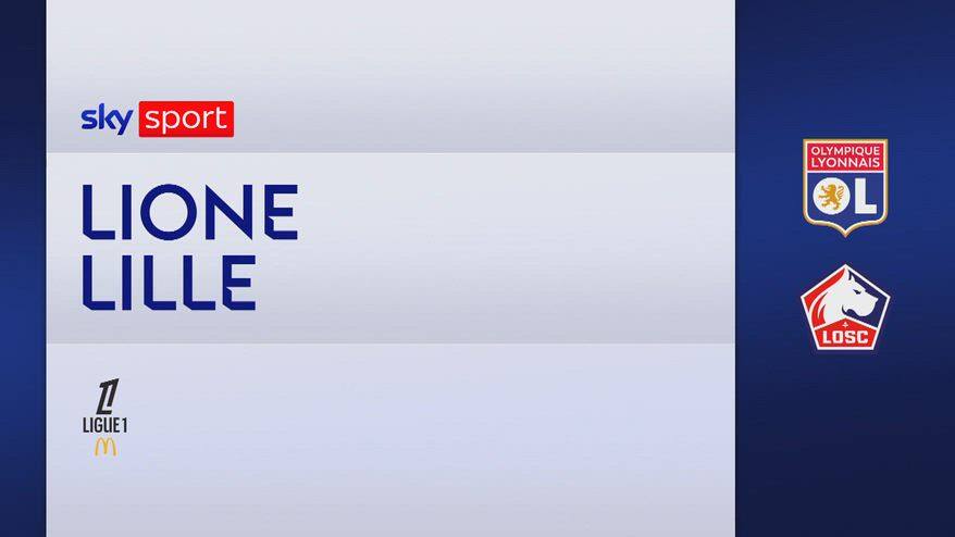 Lione-Lille 1-0: gol e highlights