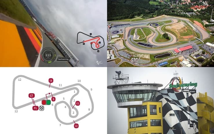 MotoGP in Germania (Sachsenring): l'analisi del circuito, curva dopo curva