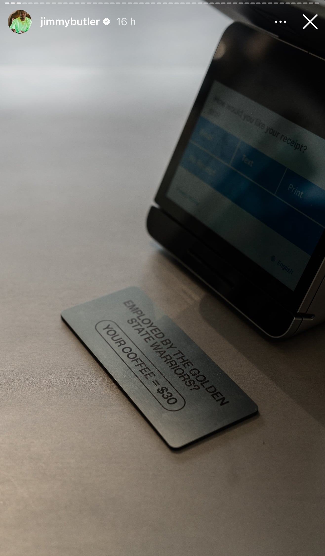 Il buono sconto per gli Warriors