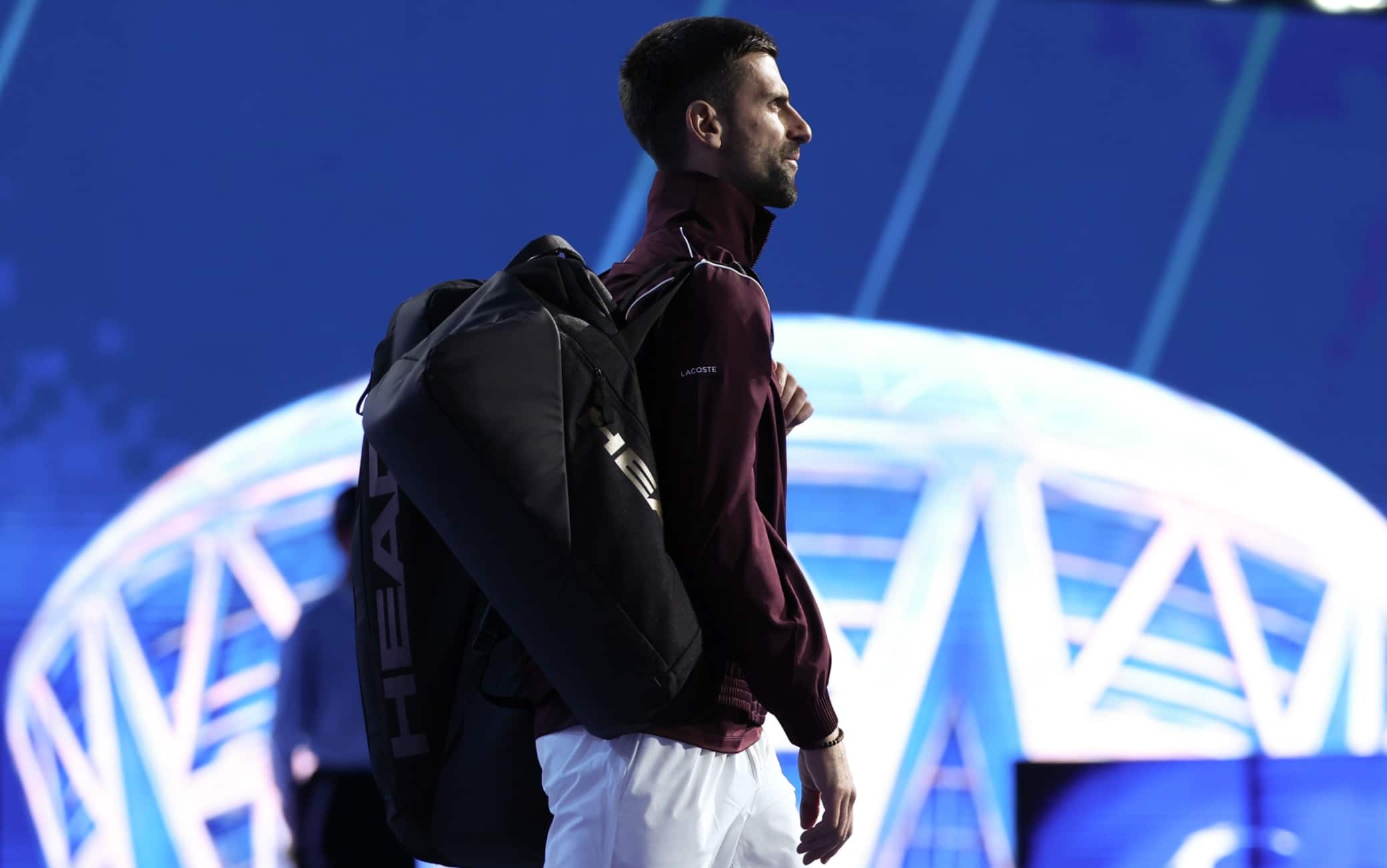 Djokovic all'Atp Pechino: il boato del pubblico all'ingresso in campo