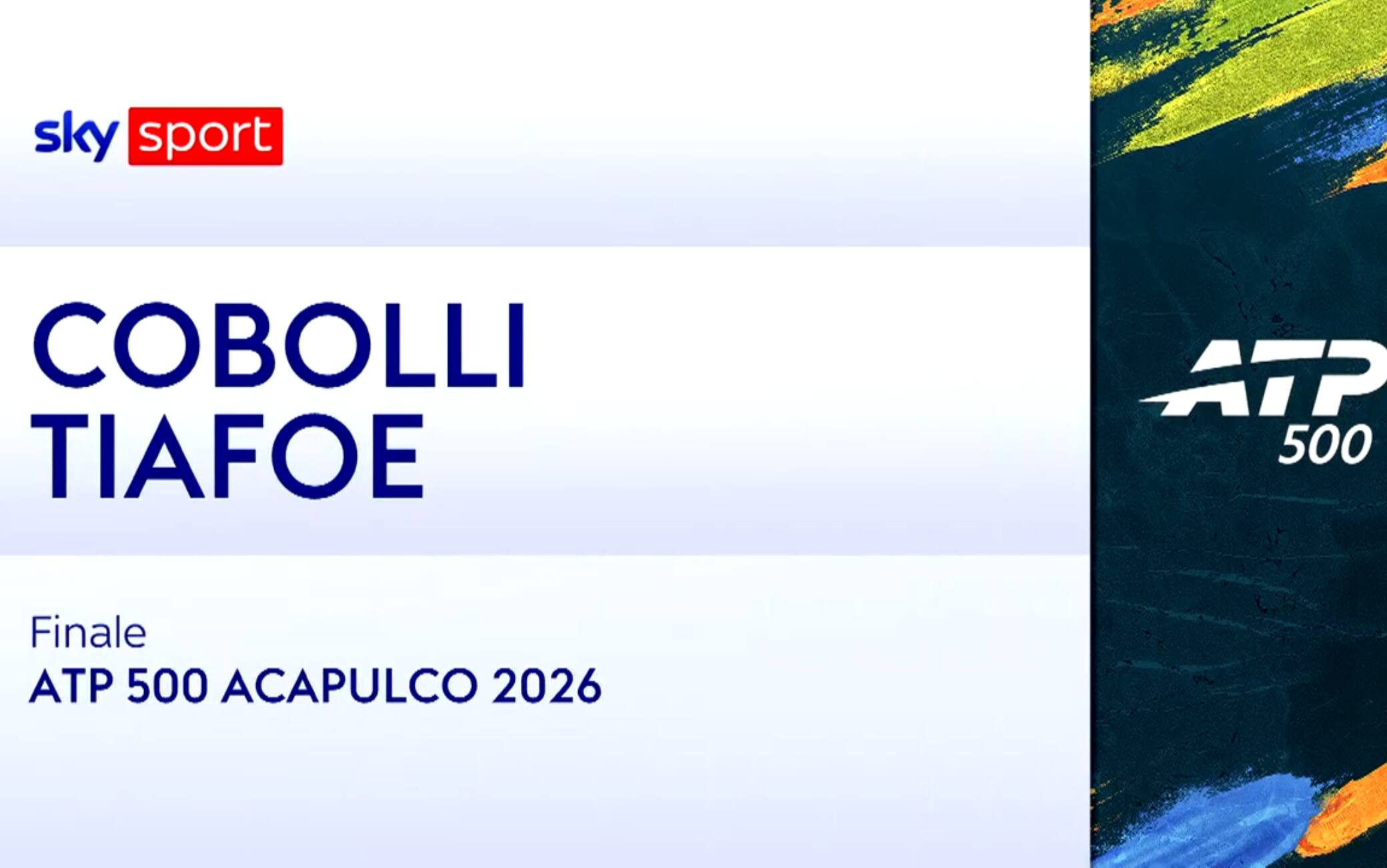 Cobolli-Tiafoe: highlights Atp Acapulco