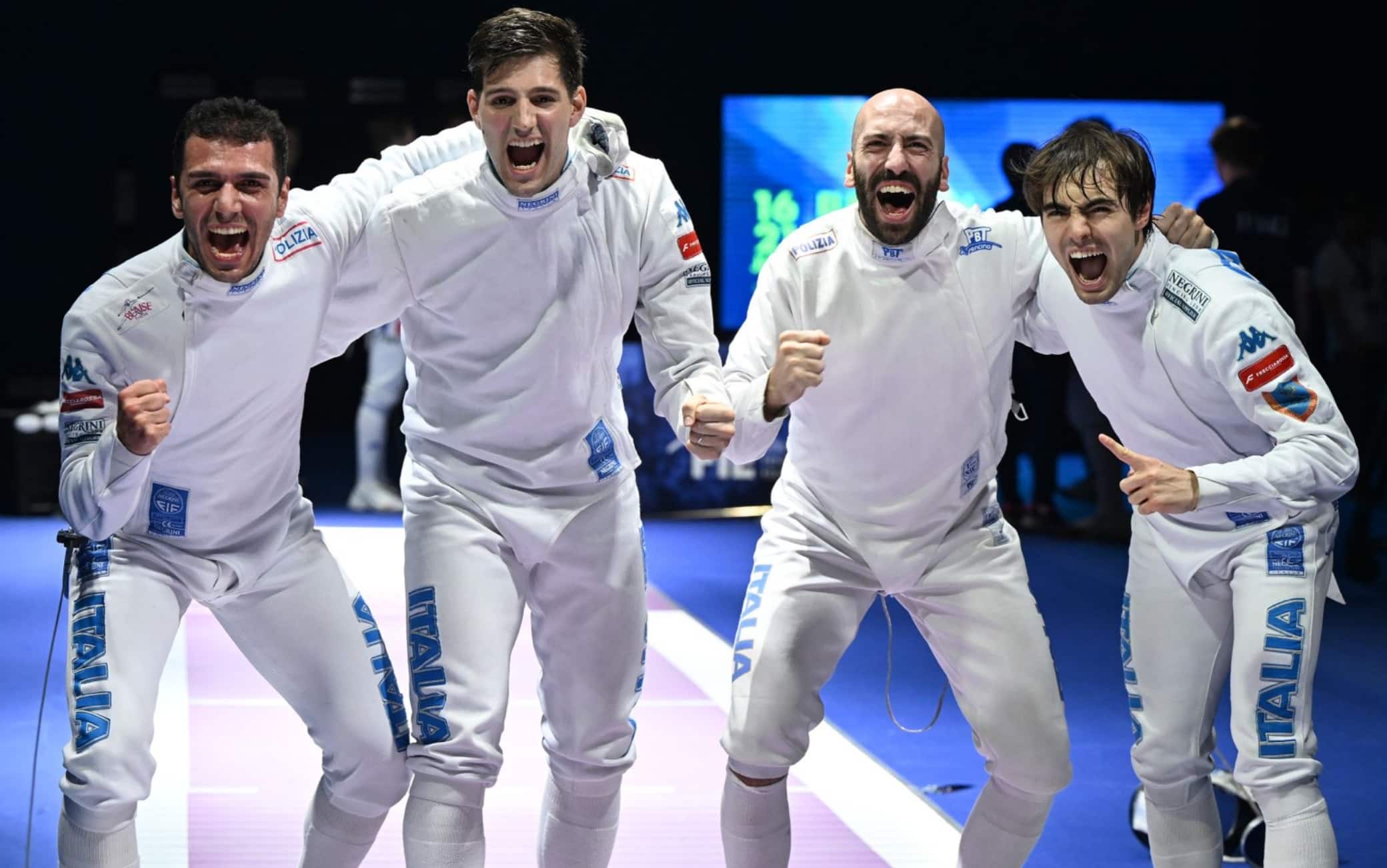 Scherma, Italia campione d'Europa nella spada maschile. Bronzo alla sciabola femminile