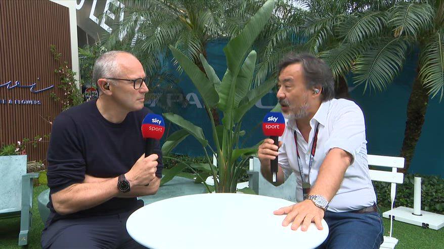 Domenicali: "Sinner ha vinto in fretta per vedere la gara"