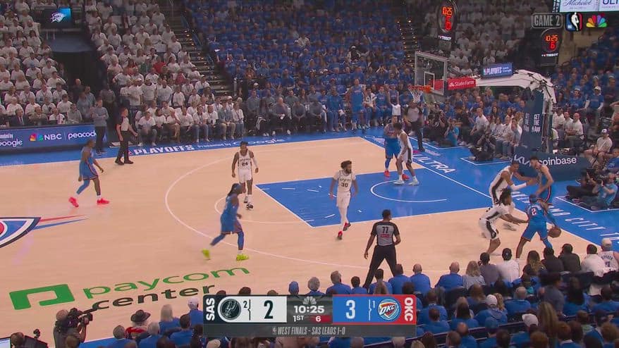 NBA, 30 punti di Shai Gilgeous-Alexander contro San Antonio